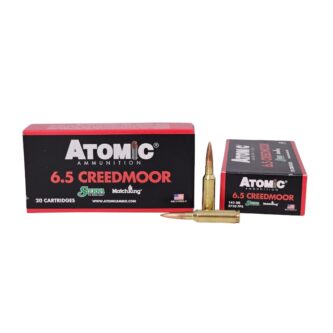 Atomic 6.5mm Creedmoor 142 Grain Sierra Match King - 20 Rounds (Box)