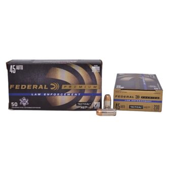 Federal Law Enforcement HST .45 ACP +P Jacketed Hollow Point