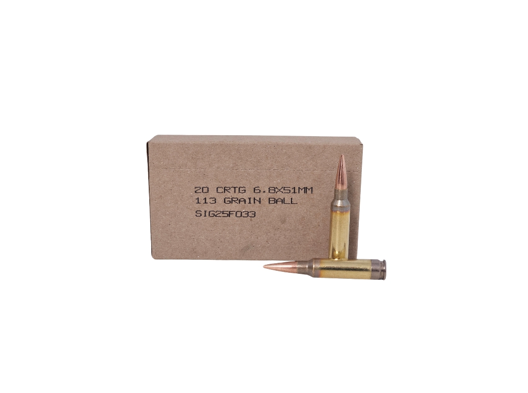 Sig Sauer Hybrid .277 Sig Fury / 6.8x51mm 113 Grain Solid Copper