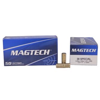 Magtech .38 Special 148 Grain LWC - 50 Rounds (Box) 38B