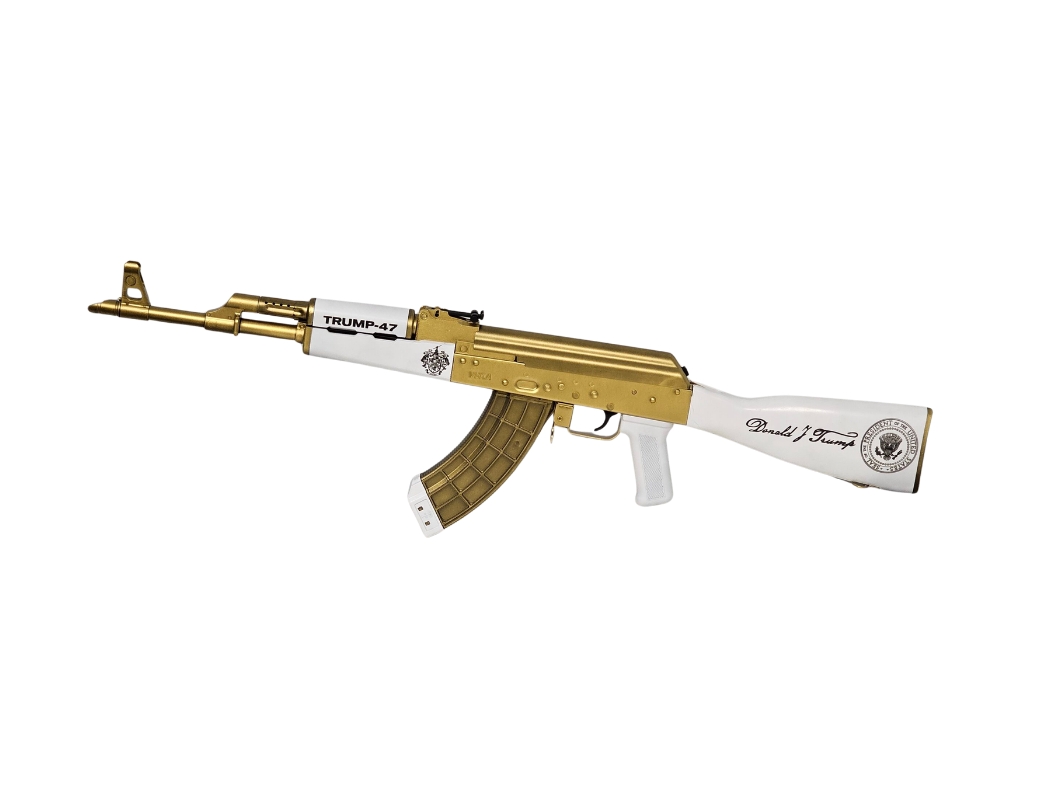 Century VSKA AK-47 7.62x39mm TRUMP 47 Limited Edition Gold Paint