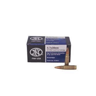 FN Herstal 5.7x28mm 27 Grain LEAD-FREE Hollow Point - 50 rounds (Box) SS195LF