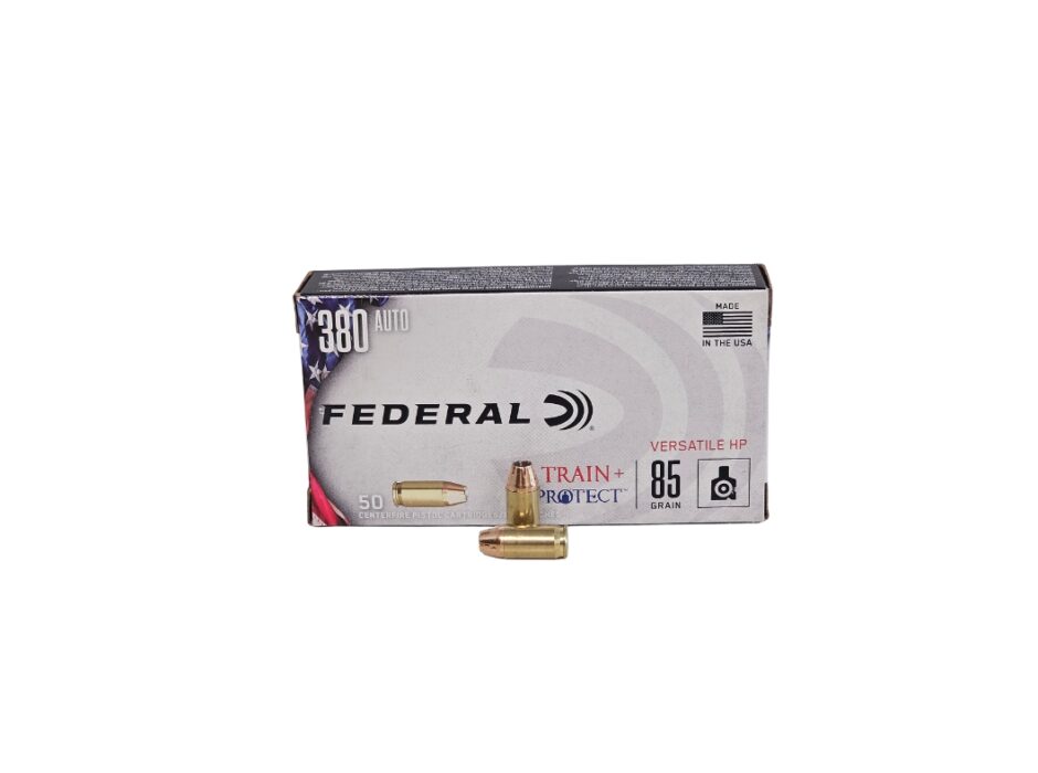 Federal T&amp;P .380 ACP 85 Grain Hollow Point - 50 Rounds (Box) TP380VHP1