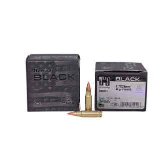 Hornady Black 5.7x28mm 40 Grain V-MAX - 25 Rounds (Box) 90001