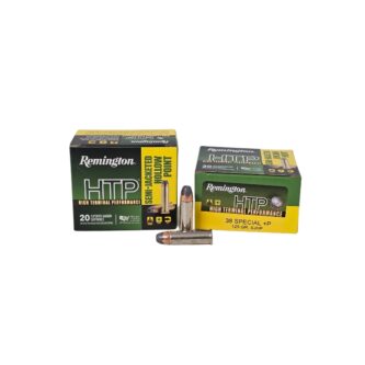 Remington HTP .38 Special +P 125 Grain Semi-Jacketed Hollow Point - 20 Rounds (Box) RTP38S21A