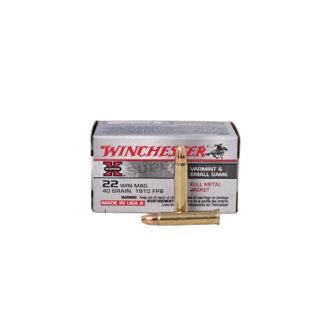 Winchester Super-X .22 Mag 40 Grain Full Metal Jacket - 50 Rounds (Box) X22M