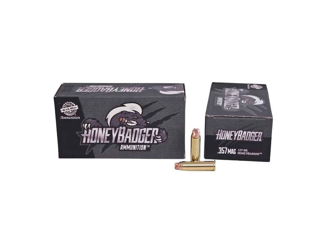 Black-Hills .357 Magnum 127gr SUBSONIC Brass – 50rd