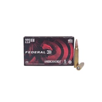 Federal American Eagle .223 Rem 75 Grain Total Metal Jacket - 20 Rounds (Box) AE223T75