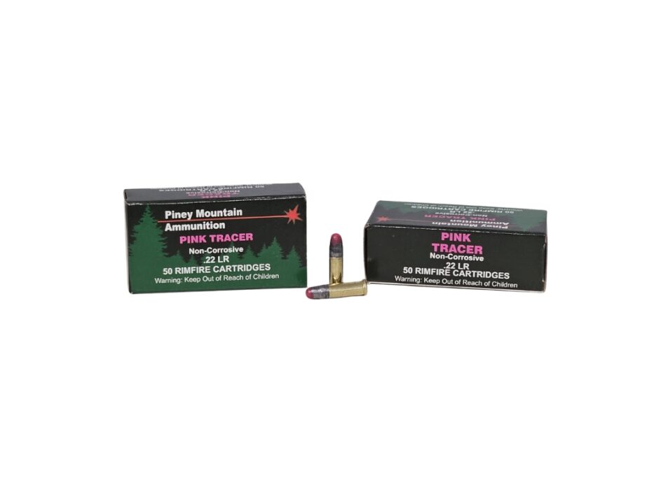 Piney Mountain SUPERNOVA .22LR PINK Tracer 40 Grain - 50 Rounds (Box)