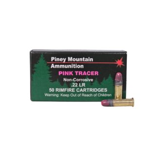 Piney Mountain SUPERNOVA .22LR PINK Tracer 40 Grain - 50 Rounds (Box)