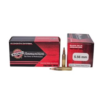 Black Hills 5.56x45mm 69 Grain Tipped Match King - 50 Rounds (Box) D556N2