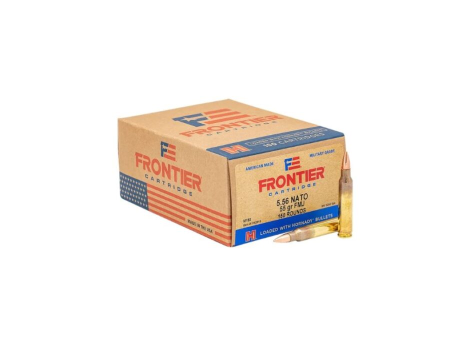 Hornady 5.56x45mm NATO 55 Grain M193 FMJ - 150 Rounds (Box) FR2015