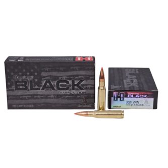 Hornady Black .308 Win 155 Grain A-MAX Match Grade - 20 Rounds (Box) 80927