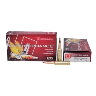 Hornady Superformance .25 Creedmoor 112 Grain CX lead-free - 20 Rounds (Box) 81423