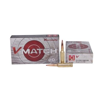 Hornady V-Match .25 Creedmoor 95 Grain ELD-VT - 20 Rounds (Box) 81424