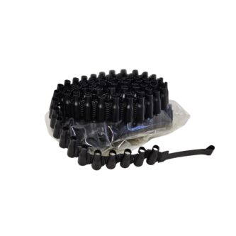 PKM 7.62x54R Link Belts - Two 100-Round Belted Links with Starter Tab (Sealed Plastic Bag)