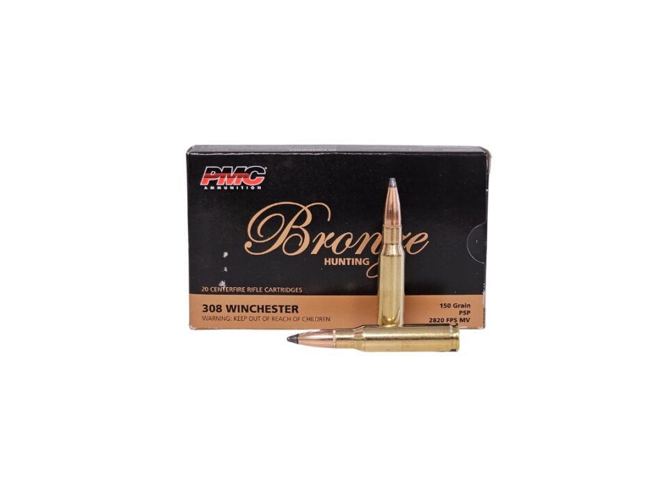PMC .308 Win Hunting 150 Grain Pointed Soft Point - 20 Rounds (Box) 308SP