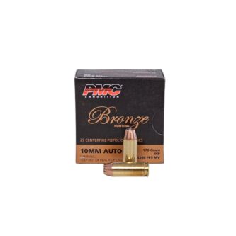 PMC 10mm Auto 170 Grain Jacketed Hollow Point - 25 Rounds (Box) 10B