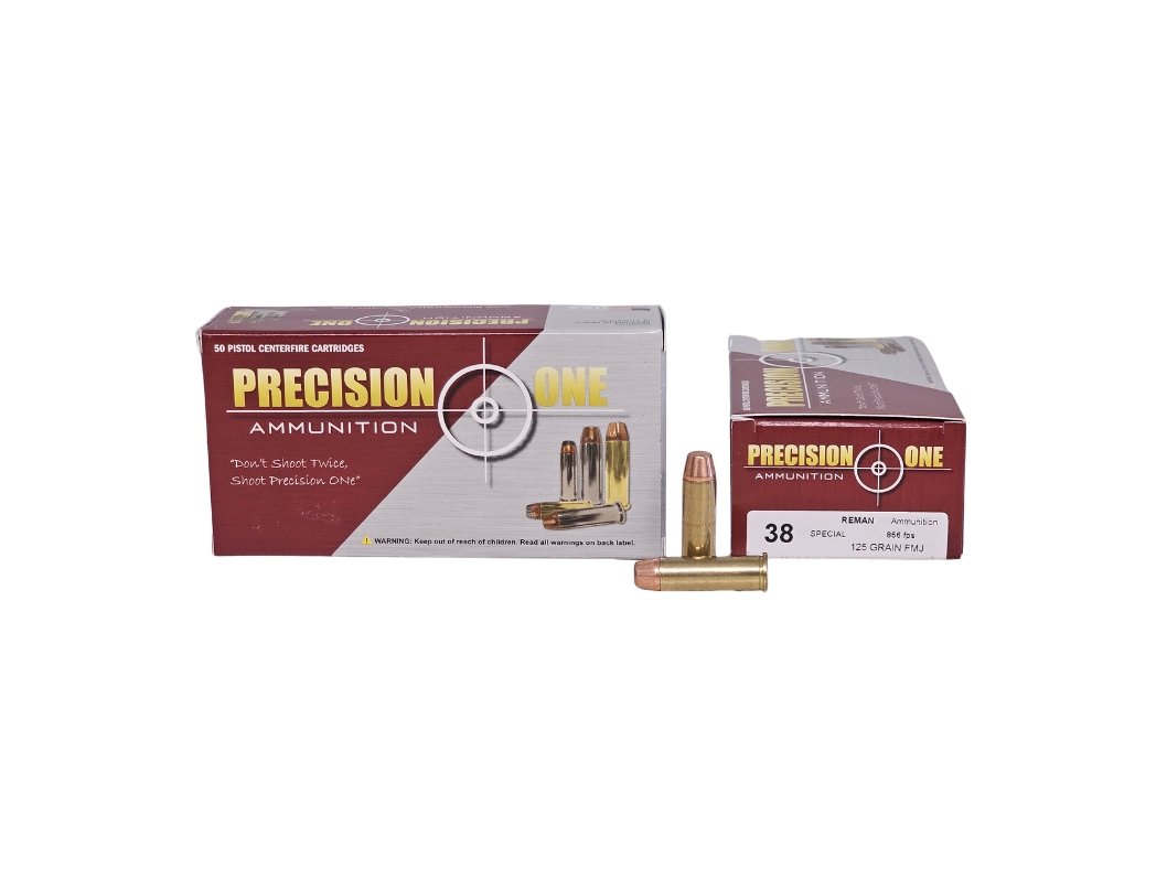 Precision One .38 Special 125gr – 50rd