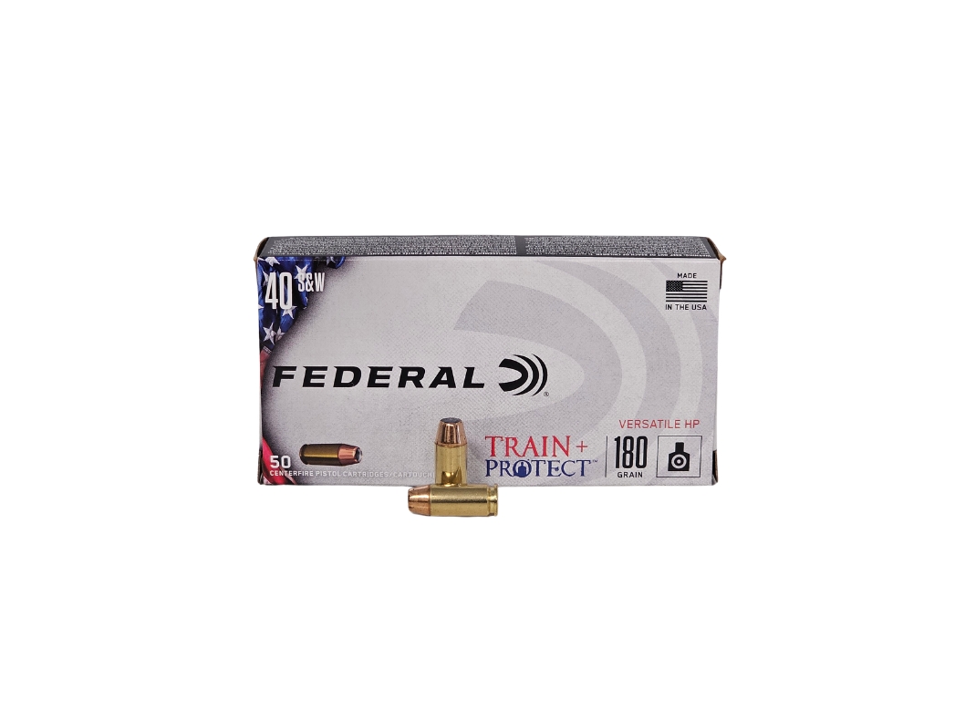Federal .40 S&W 180 Grain Hollow Point - 50 Rounds (Box) TP40VHP1