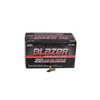 CCI Blazer .22LR 40 Grain Lead Round Nose - 500 Rounds (Brick) 0021