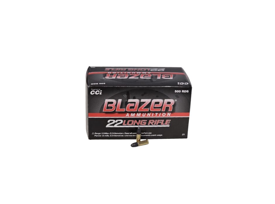 CCI Blazer .22LR 40 Grain Lead Round Nose - 500 Rounds (Brick) 0021