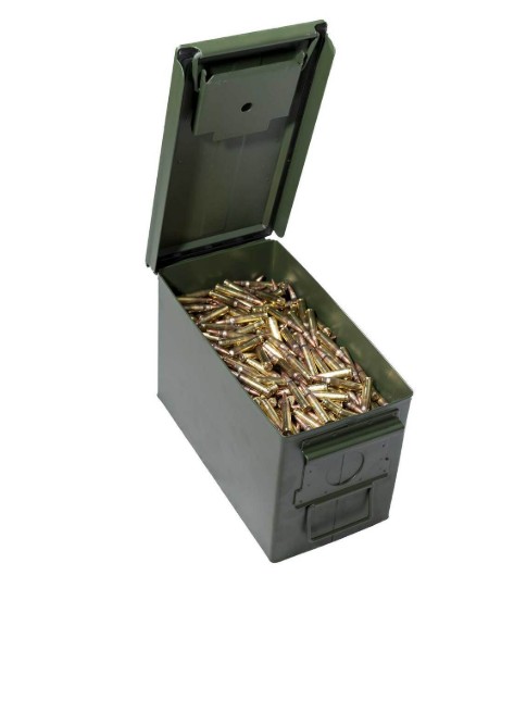 Patriot Ammo/Wyoming Cartridge 5.56x45mm NATO 55 Grain FMJ - 1,000 Rounds (AMMO CAN) PA556FMJ