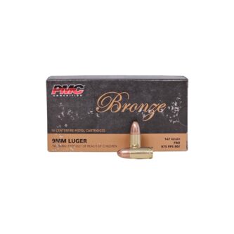 PMC 9mm Luger Subsonic 147 Grain Full Metal Jacket - 50 Rounds (Box) 9H