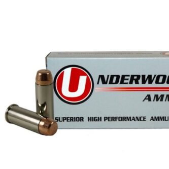 Underwood .44 Special 245 Grain FMJ Nickel Plated Brass - 50 Rounds (Box) 323