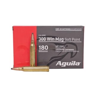 Aguila .300 Win Mag 180 Grain Hornady InterLock Soft Point - 20 Rounds (Box) 82044AG