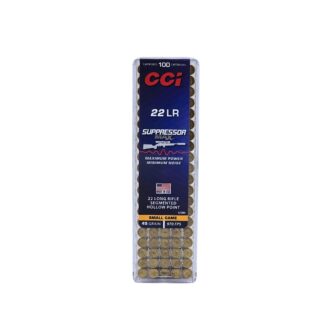 CCI Suppressor MAX .22LR 45 Grian Segmented Hollow Point - 100 Rounds (Box) 22SMX