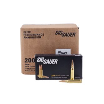 Sig Sauer .277 Fury / 6.8x51mm CASE 135 Grain FMJ - 200 Rounds (CASE) E277SFB135-20