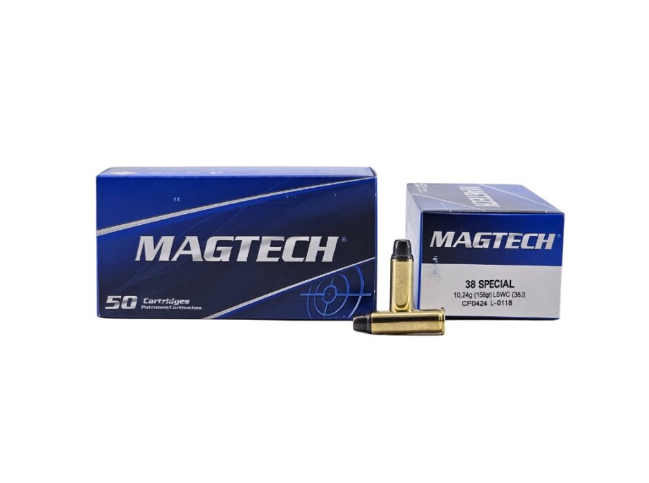 Magtech .38 Special 158 Grain Semi-Wadcutter - 50 Rounds (Box) 38J