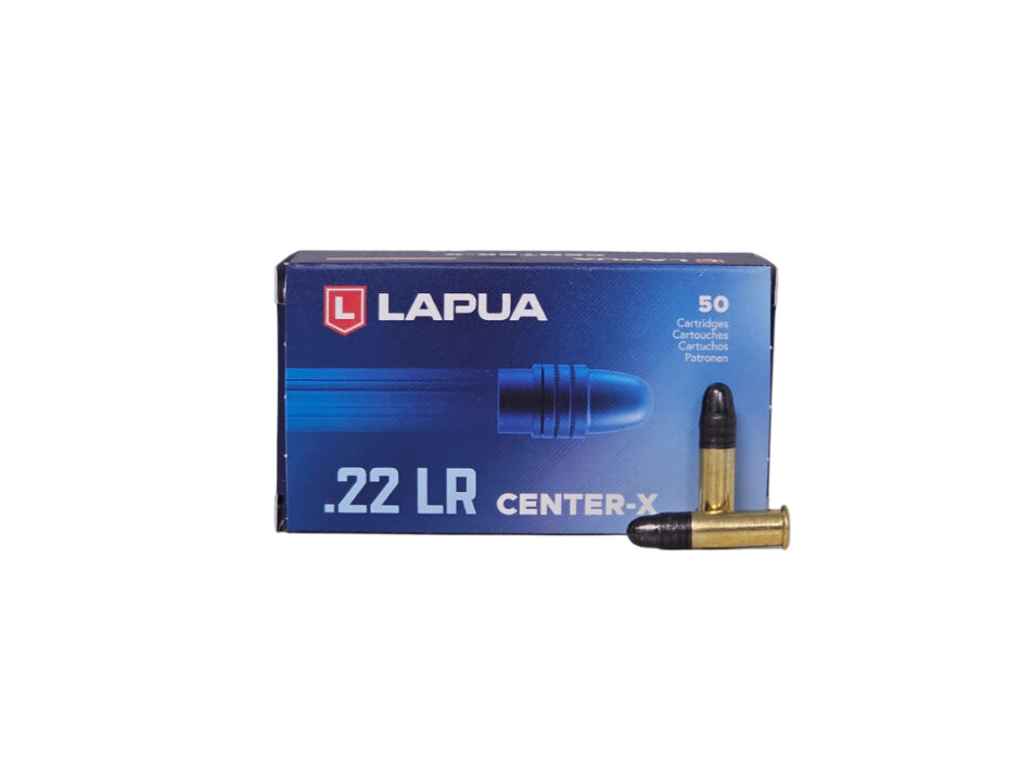Lapua Center-X .22LR 40 Grain Lead Round Nose - 50 Rounds (Box) 420163